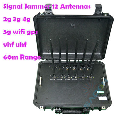 12 アンテナ 56w 868mhz 5G 信号妨害器