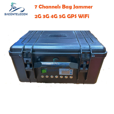 VHF UHF 7チャネル 無線信号ジャマー DC24V 2G 3G 4G 5G ISO9001