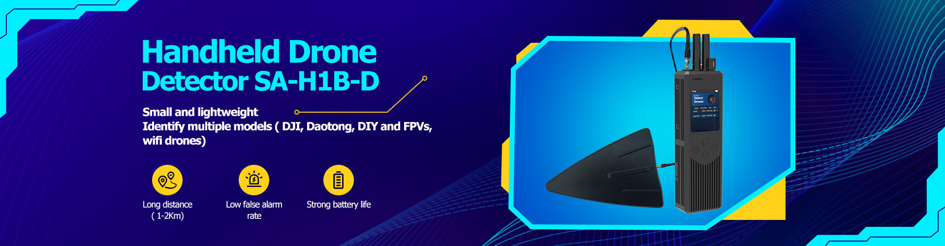 品質 ドローン防止妨害装置 工場