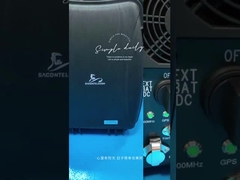 8チャネルのManpackの妨害機20-3000mhz 120watts 100mの半径は電池で造った