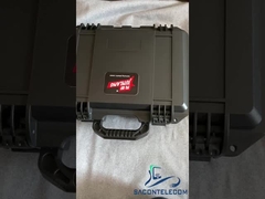 アンテナ2.4G 5.8G GPSで造られるスーツケースの無人機信号の妨害機1.5kmの間隔