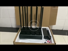 10チャネルのWifiの撹乱物質の妨害機100w力2G 3G 4G 5G GPS WiFi働く24時間の