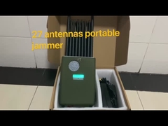 半径28のチャネルの最高の25メートルの80分電池の働きの手持ち型の携帯電話信号の妨害機