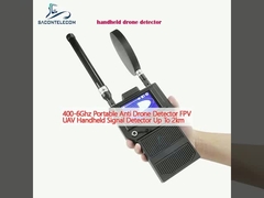 400-6Ghz 携帯型反ドローン検出器 FPV UAV 手持ちの信号検出器 2kmまで