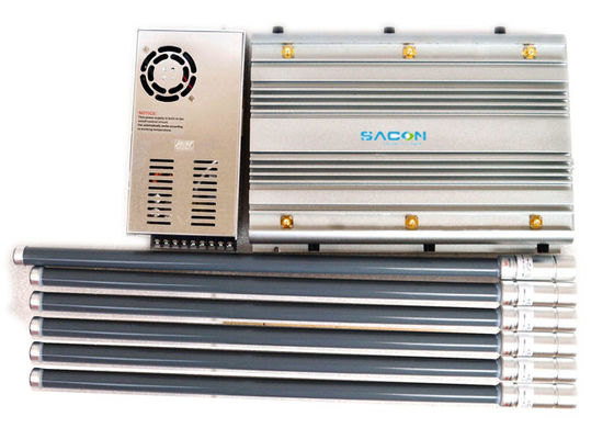 90W 高出力シグナルジャマー、6つのオムニガラス繊維アンテナ、100mジャミング範囲