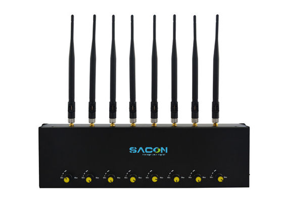 8 アンテナ 20W 調節可能な出力信号ジャマー 3G 4G WiFi GPS 向け携帯電話ブロッカー