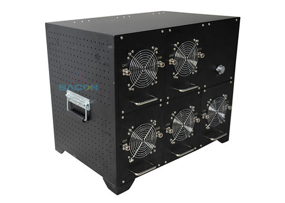 20MHz-5850MHz フルバンド DDS 車両ジャマー、出力 1100W、IED 護送爆弾保護用 12 バンド