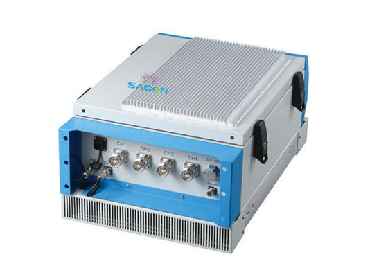 IP65 防水 400W 高功率 監獄用監視ソフト付き 携帯電話の妨害器