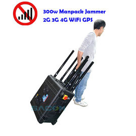400Wの携帯電話信号妨害器 8アンテナ 2G 3G 4G 5G GPS 500m範囲 軍用