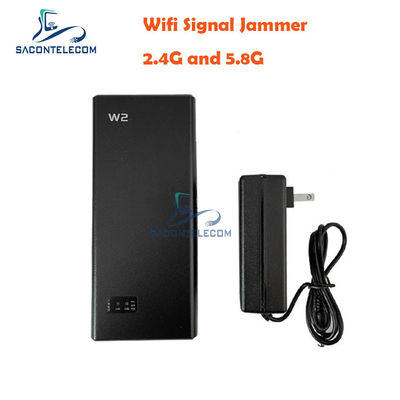 AC240V 3チャネルWiFi信号ジャマー 20m範囲と4000mAHポータブルバッテリー