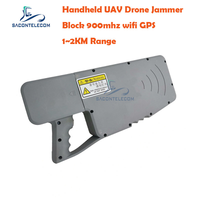1200m GSM 900mhz UAV ドローン ジャマー WiFi GPS ハンドヘルド 手動制御
