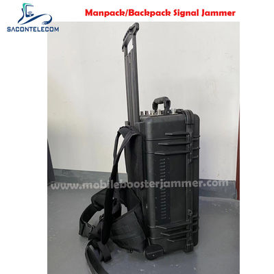 120W 高出力 6チャンネル マンパックジャマー ペリカンケース付き 2G 3G 4G 5G VHF UHF GPS WiFi ブロッキング