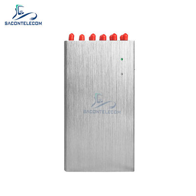 12バンド 20W ハンドヘルド信号妨害器 2G 3G 4G 5G WiFi GPS ロジャック VHF UHF