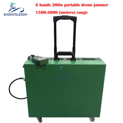 トレーラー型 ドローン 信号妨害器 200W 高電力 3km 距離 DJI