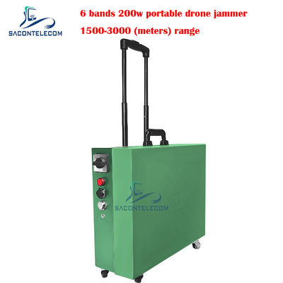 トレーラー型 ドローン 信号妨害器 200W 高電力 3km 距離 DJI