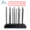 10チャネル モバイル電話信号妨害器 238w 高電力 5G Wifi GPS ロジャック VHF UHF