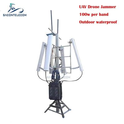 700W 3KM 屋外防水ドローン信号妨害器 GPS信号妨害器 UAV用