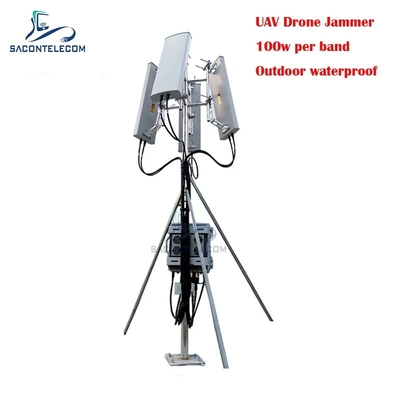 700W 屋外防水 3KM UAV ドローン信号妨害器 GPS信号妨害器