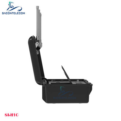 携帯スーツケース UAV ドローン検出器 DJI FPVs WiFi DIY ドローン検出 10kmまでの距離