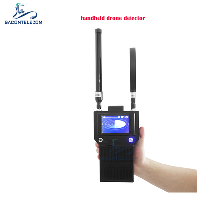 ポータブル 1.5km から 2km 半径 アンチ ドローン 信号検出器 400-6000mhz ハンドヘルド UAV ドローン 検出器