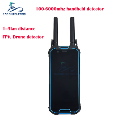 H2L 1.5Km範囲 ハンドヘルドドローンロケータ 100-6Ghz ポータブルFPVドローン検出器
