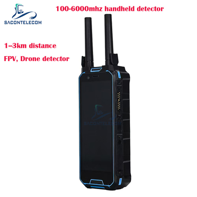 H2L 1.5Km範囲 ハンドヘルドドローンロケータ 100-6Ghz ポータブルFPVドローン検出器