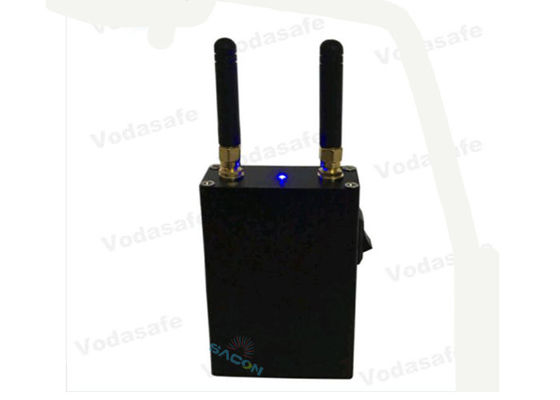 315MHz 433MHz 100mの範囲と内蔵充電電池を持つ二重周波数信号妨害器