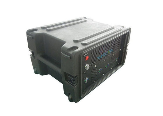 400W 高電力 4バンド マンパック ジャマー 2G 3G 信号遮断のための 200m の範囲
