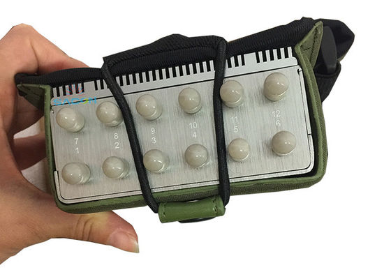 GPS WiFiおよび4G用の12チャンネル10000mAhバッテリーと2〜20mのシールド半径を備えたポータブル信号ジャマー