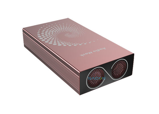 6000mAh バッテリー 携帯電話信号妨害器 1.5m 半径と 90° 遮断角度で音声信号を遮断する