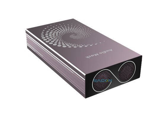 6000mAh バッテリー 携帯電話信号妨害器 1.5m 半径と 90° 遮断角度で音声信号を遮断する