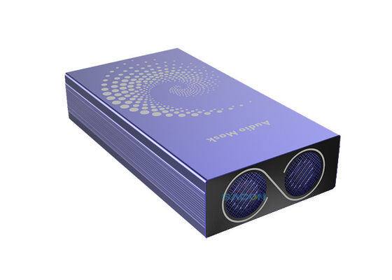 6000mAh バッテリー 携帯電話信号妨害器 1.5m 半径と 90° 遮断角度で音声信号を遮断する