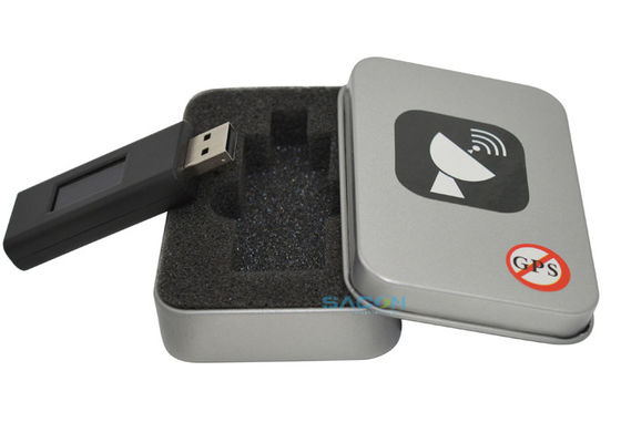 USBディスクGPSジャマー、無指向性アンテナ、軽量50g、3-10mジャミングレンジ