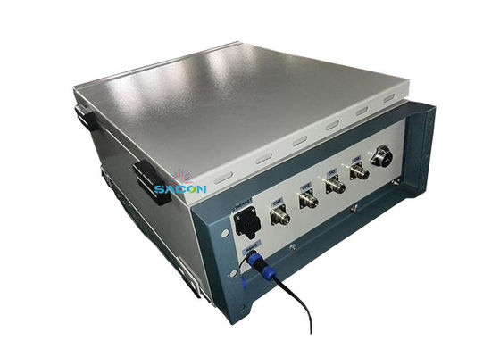 IP65 防水 400W 高功率 監獄用監視ソフト付き 携帯電話の妨害器