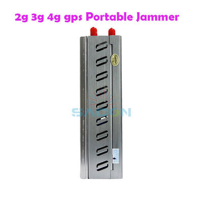 8000mAH バッテリー 15m レンジ ポータブル 携帯電話 信号 妨害器 8 アンテナ 強化 シールド