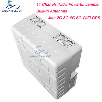 150W 高電力の信号妨害器 50m 範囲の携帯電話ブロック用の11チャンネル