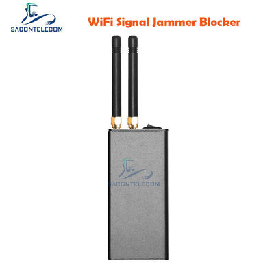 1200mAh バッテリー 10m 妨害半径 2 アンテナ GPS 信号妨害器 WiFi GPS ブロック 携帯信号妨害装置