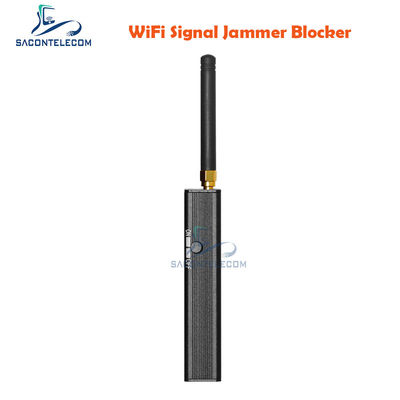 1200mAh バッテリー 10m 妨害半径 2 アンテナ GPS 信号妨害器 WiFi GPS ブロック 携帯信号妨害装置