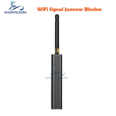 1200mAh バッテリー 10m 妨害半径 2 アンテナ GPS 信号妨害器 WiFi GPS ブロック 携帯信号妨害装置