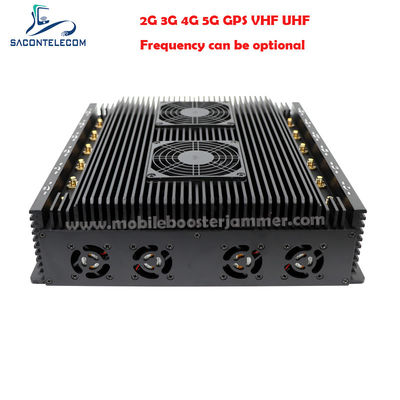 VHF UHF GPS Lojack 5G用 80m半径 12チャンネル 24時間稼働 シグナルジャマーブロッカー