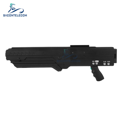 1.2KM 距離銃 ドローン 携帯型UAV 信号妨害器 2.4G 5.8G GPS 900mhz