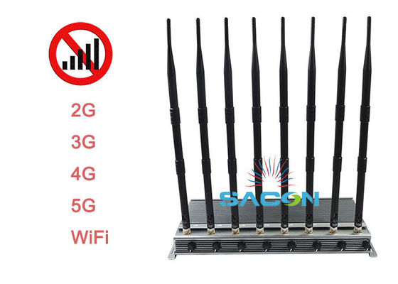 40W出力 5G信号妨害器 妨害半径80m 3つの冷却ファン